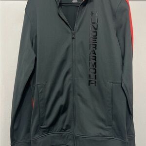 Under Armour Men's Black and Red Performance Jacket size SM